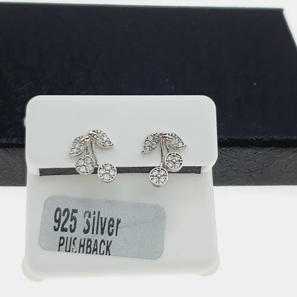 925 sterling silver luxury CZ earrings for women/girls, Best for gift,RJUS2160
